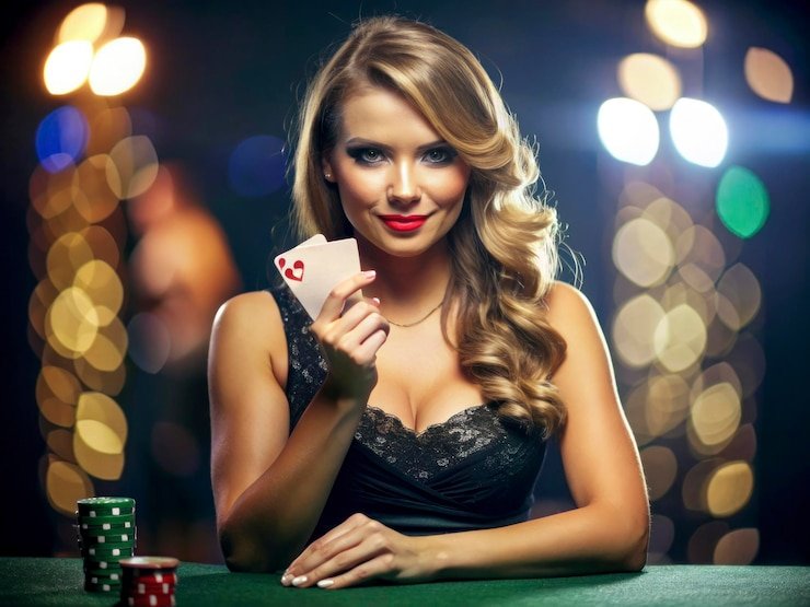 Meja roulette live dengan roda profesional dan broadcast multi-kamera studio laju89